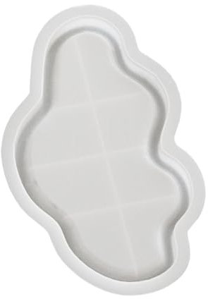 Basteln Sie Ihre eigenen Harz- und Betonschalen, stabiles Silikon, Heimdekoration mit großen, ovalen, eleganten Formen, für den täglichen Gebrauch