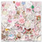 TELAIN 120 Stück Aufkleber, Ästhetisches Sticker-Set mit Rosa Schleifen, Stuff Y2K Sticker für Wasserflaschen, Frauen, Erwachsene, Kinder, Wasserdichte Vinyl-Abziehbilder