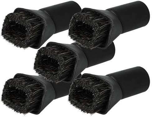 vhbw 5x Staubbürste Möbelbürste Ersatz für Kärcher 6.906-623.0 | 2.863-241.0 für Staubsauger mit Rundanschluss 35 mm - 7cm