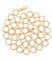 Chain Belt Ladies Adjustable Waist Chain Party Dress Metal Link Charm O-ring Chain Belt for Women Girls Gold