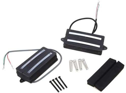Micro Humbucker à 7 cordes Hot Rails pour guitare électrique Noir