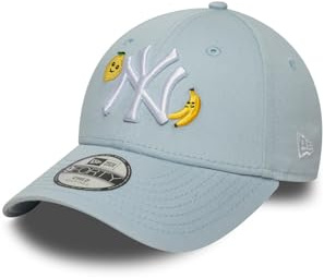 New Era Kinder Child Fruit Icon 9Forty Adjustable Cap NY Yankees Hellblau, Size:Child