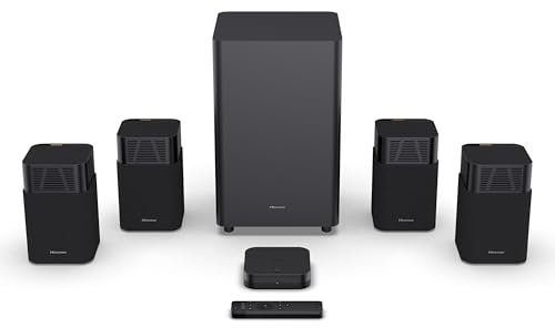 Soundbar Hisense 20015127 HT SATURN 4.1.2 Subwoofer wireless Black