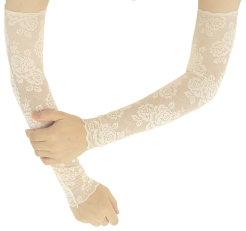 CAPASTEC Sonnen Schutz Kühl Armstulpen Für Männer & Frauen, Kompressionsstulpen Für Fußball, Golf & Volleyball, Tattoo Abdeckung, Hautfarbe, 1 Paar