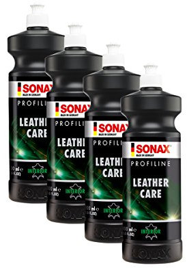 SONAX 4X 02823000 PROFILINE LeatherCare Lederpflege Leder Care Wachsfrei 1L