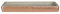 Premier Housewares Neptune Bathroom Tray, Concrete, Grey/Copper, 14 x 25 x 3 cm