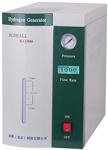 CGOLDENWALL Generador de Hidrógeno 0-2000ml/min de Alta Pureza 99.999% Máquina de H2 Hydrogen Gas Generator
