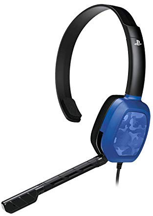 Afterglow Casque Sony LVL 1 pour PS4 - Camo bleu