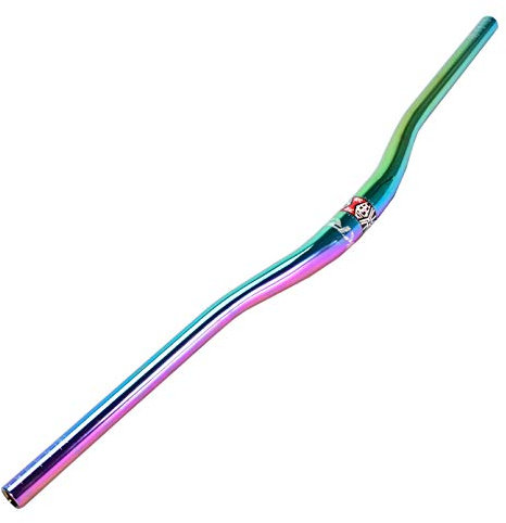 LHZZ Lenker, Aluminium, 31,8 mm, 800 mm, Downhill MTB, Mountainbike, Fahrradlenker, Uplift25 mm, für Radfahren, MTB, Rennen