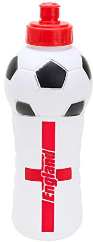 Toyland® England Design Football Water Bottle - Euros & World Cup Supporters Drinks Cup - Size 650ml