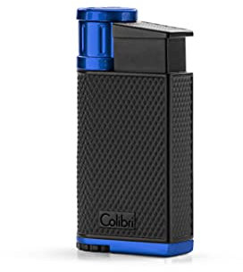 Colibri Evo Sturmfeuerzeug Mit Jet Flamme | Zigarren Und Zigaretten Feuerzeug | Windbeständig | Funktioniert Mit Butan (Nicht Im Lieferumfang Enthalten) | Elegante Geschenkbox | Zwei Jahre Garantie