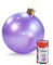 Holiball Aufblasbare Feiertagsdekoration – Innen- und Außenbereich – wiederverwendbar und lagerfreundlich – die ultimative Urlaubsdekoration – 45,7 cm – Flieder