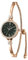TIME100 Damen-Armbanduhr, Quarz, luxuriös, wasserdicht, kreativ, für Damen, Mädchen, Damen, Verde-313, Luxury