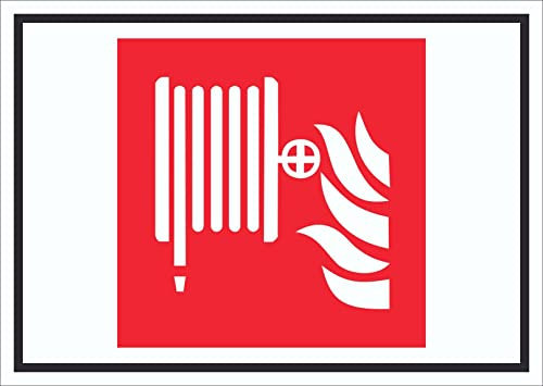 HB-Druck Wandhydrant Symbol Schild A5 (148x210mm)