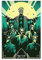 Ghost Rock Band Papa Emeritus Leinwand-Poster, Gemälde für Zuhause, Schlafzimmer, Wohnzimmer, Büro, dekorativ, 60 x 90 cm