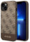 Guess GUHCP14SG4GLBR hülle für iPhone 14 6,1 braun/Brown Hard case 4G Stripe Collection