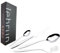Lebrun Couverts - Ménagère MALIBU et Service 24 Pièces - Service de Table - Acier Inox - Fourchettes - Cuillères - Couteaux Table - Set Couvert Cuisine - Couverts de Table - 6 Personnes