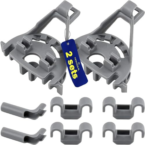 2 Satz Lager zur Halterung 00428344 428344 für Korb des Spülmaschine Passend für Bosch Geschirrspüler und für Gorenje für Siemens für Balay für Constructa für Küppersbusch Garantie 10 Jahre - Monteral
