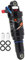 SUNGOOYUE Mountainbike Luftdämpfer Hinten, Professioneller Luftfederbein Hinterbau 3 System einstellbar Rückprallkörper Remote Lock Out Luftkompressionsdruck für 165mm Hub