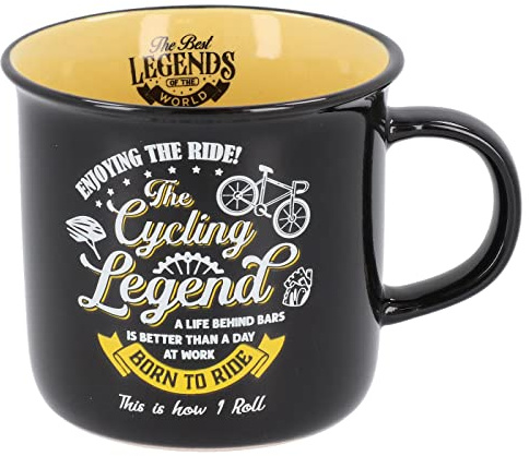 Shudehill Giftware Living Legend Ceramic Mug Cycling