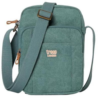 Troop London TRP0370 Classic Canvas Across Body Bag