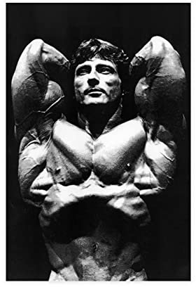 Bodybuilder Frank Zane Leinwand-Poster, Wandkunst, Dekordruck, Bild, Gemälde für Wohnzimmer, Schlafzimmer, Dekoration, ungerahmt, 30 x 45 cm