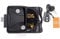 RV Keyless Entry Door Lock, with IC Card, IR Remote Control, 2 Mechanical Keys, Screwdriver Backlit Keypad Handle Latch Deadbolt