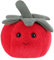 Apricot Lamb Tomate Essen Plüschtiere für Kinder, weiche niedliche Kuscheltier für Baby Mädchen und Jungen, Flauschige Tomate Essen Rot 10 cm