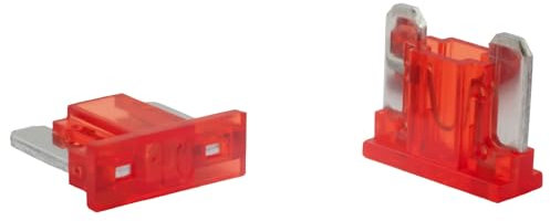 5 Stk. SeKi Mini LP Low Profile Flachstecksicherung 10A rot; Auto Sicherung 58V/DC Flachsicherung Boot Anhänger LKW Wohnwagen