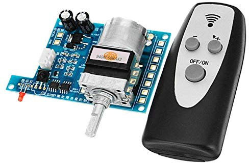 Silriku Electric Control Board Modules,Remote Control Volume Control Board ALPS Potentiometer for Amplifier Board