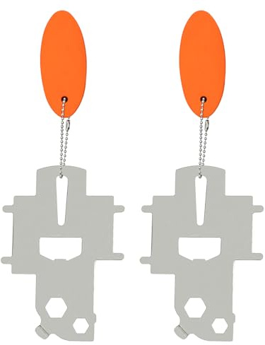 CENPEK Boat Stainless Steel Deck Plate Tank Filler Cap Key Bottle Opener Screwdriver for Boat Marine Yacht