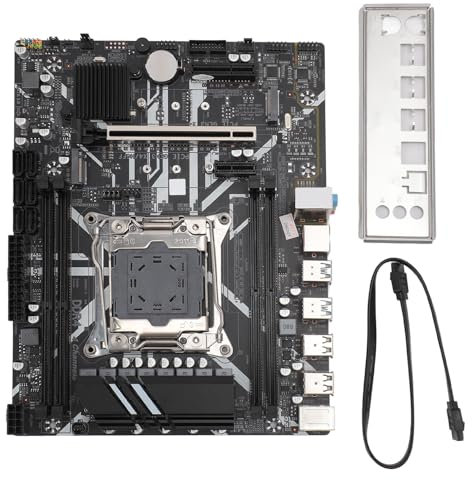 X99 LGA 2011-3 Motherboard, 4 X DDR4 DIMM, Peak 128G, Quad Channel mit Dual M.2 8-Phasen-Stromversorgung, Computer-Motherboard
