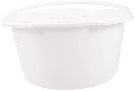 KOMBIUDA Kommode Stuhl Kommode Bettpfannen Für Ältere Männer Älterer Nachttopf Toilettenstuhl Tragbares Kindertöpfchen Pipi-topf Urintopf Für Patienten Toilettentopf Nachtkommoden Pp Weiß