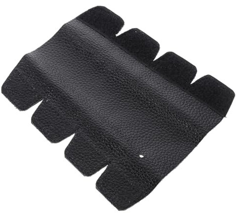 COSMEVIVI Horn Pflegepad Schützender Handpolster Für Französisch Horn Anti-verschleiß Aus Hochwertigem Rindsleder Installieren Schwarz