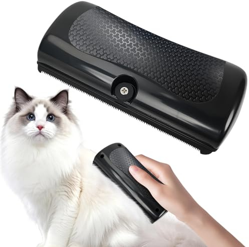 NlsqEU Fellwunder Bürste Hund,Fellwunderbürste,Hunde Bürste,Hundebürste Kurzhaar Pfotenstern Fellwunder,Hundehaarbürste,Pet Hair Removal Brush für Hunde Katzen und andere Haustiere