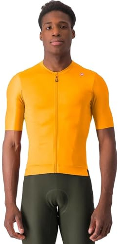 CASTELLI Espresso Jersey - Herren, Vivid Orange/Dark Gray, M