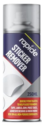 Neel Saanjh Sticker Remover Spray, Adhesive & Label Remover for Stickers, Gum, Tape Residue, Works on Glass, Plastic, Metal, Wood, Multi-Surface Cleaner, Fast-Acting Formula, 250ml (1 Pcs)