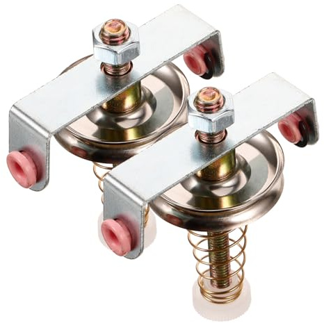 FRCOLOR Tenditore Elettronico del Filo per Macchina Tessile 2 Pezzi in Acciaio Inox Molla per Controllo Tensione su Macchina da Tessitura per Lavoro di Cucito