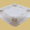 Raebel OHG Mitteldecke - ecru/beige-bunt Stickerei ''Hasen'' Leinenoptik (85/85)