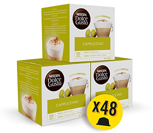 Nestle Cafe Dolce Gusto Cappuccino (3 x 16 capsules)