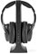 NEDIS Wireless TV Headphones | RF | Over-Ear | Maximum Battery Play Time: 22 hrs | 80 m | Digital Audio | Charging Dock | Balance Control | Black