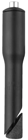 TRIWONDER Fahrradlenker Vorbau Adapter 22,2 mm 25.4mm, Vorbauverlängerung Schaftvorbau-Adapter (Schwarz, 25.4mm x 150mm)