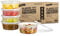 Caterserve 24 Small Plastic containers with Lids - Food Storage Container Set - Leakproof Meal Prep Containers - Reusable and Dishwasher Safe - Microwave and Freezer Safe Food Storage Tubs- 8oz- 236ml