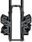 BINGYUAN Fahrrad Gabel Aufkleber f-o-x 34 vordere Gabel Aufkleber Mountainbike vorne Gabel Aufkleber Fahrrad Farbe wechseln Aufkleber wasserdicht (Color : Dark Gray)