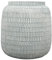 Vase Valo - grau - Keramik - 15,5x15,5x16 cm