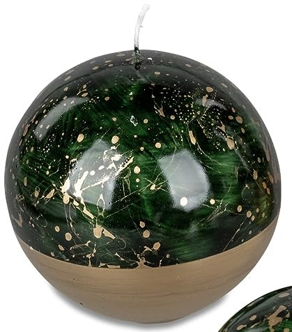 Bollweg/Formano Kerze Kugelkerze weltall- grün 6cm 131g (Grundpreis 1kg: 83,89 EUR)
