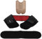 ThermoDR Back Support Belt - Self Heating with Infrared Technology, Tourmaline Gemstones & Magnets with Extra Lower Back Extension Belt for Men & Women