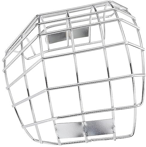 VANZACK Multi-Sport Gesichtsmaske Aus Stahlhelm Verstellbare Schutzmaske Für Hockey Rugby Und Baseball Für Jugendliche Und Erwachsene Atmungsaktiv Und Sicher