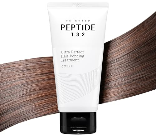COSRX PEPTIDE 132 Hair Bond Repair Treatment - Deep Conditioner Hair Mask for Damaged, Dry Hair, Repairs Breakage & Split Ends with Collagen & Hyaluronic Acid, For All Hair Types – 120ml