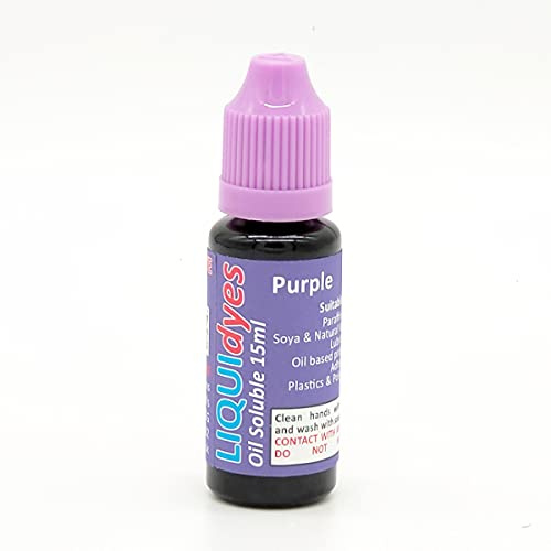 LiquiDyes ® - Liquid Candle Dyes 15ml Multiple Colours (Purple)